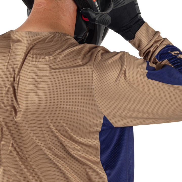 STRÓJ OFFROADOWY BLUZA I SPODNIE LEATT RIDE KIT MOTO 3.5 BROWN