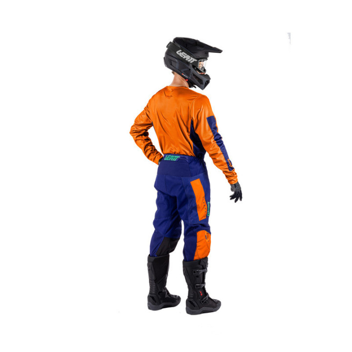 STRÓJ OFFROADOWY BLUZA I SPODNIE LEATT RIDE KIT MOTO 3.5 ORANGE