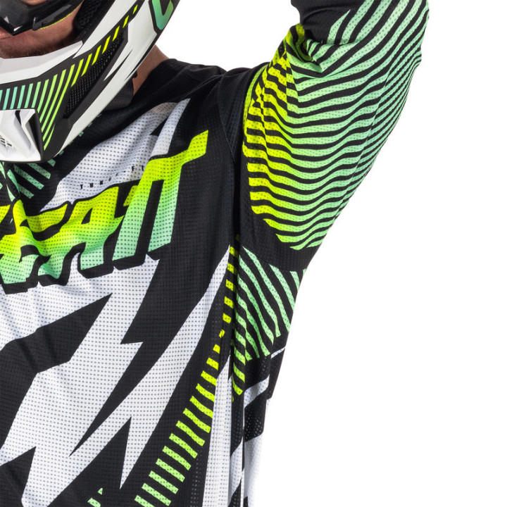 STRÓJ OFFROADOWY BLUZA I SPODNIE LEATT RIDE KIT MOTO 3.5 STORM TEAL XS