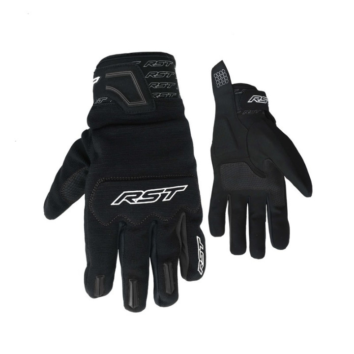 RĘKAWICE TEKSTYLNE RST RIDER BLACK