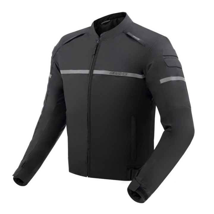 KURTKA MOTOCYKLOWA TEKSTYLNA OZONE RIDER BLACK