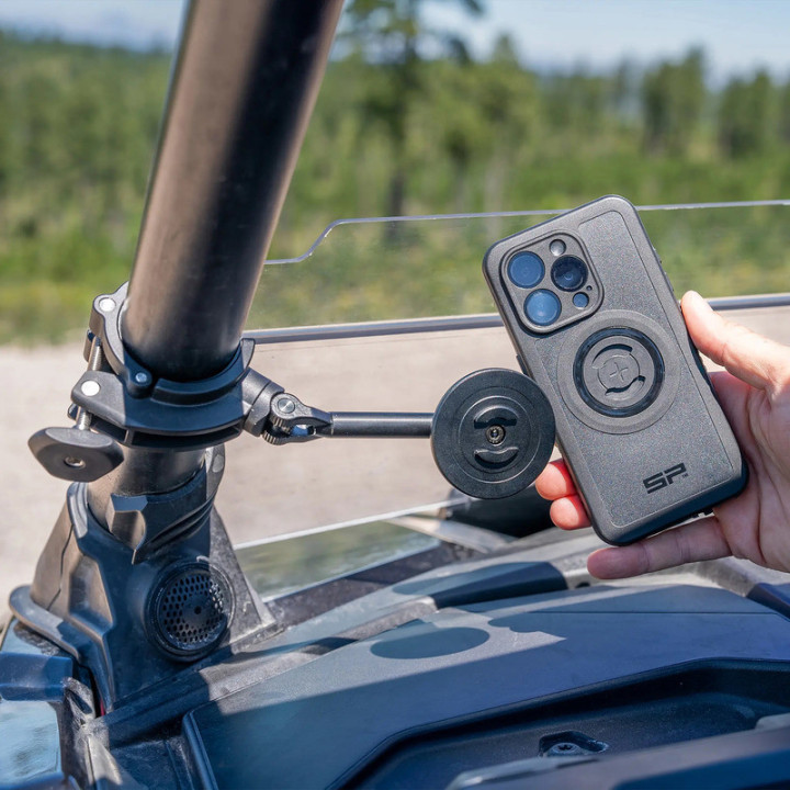 UCHWYT SAMOCHODOWY NA TELEFON SP CONNECT ROLL CAGE MOUNT 3D SPC+ MAG BLACK
