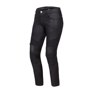 JEANSY MOTOCYKLOWE DAMSKIE OZONE ROXY WAXED BLACK