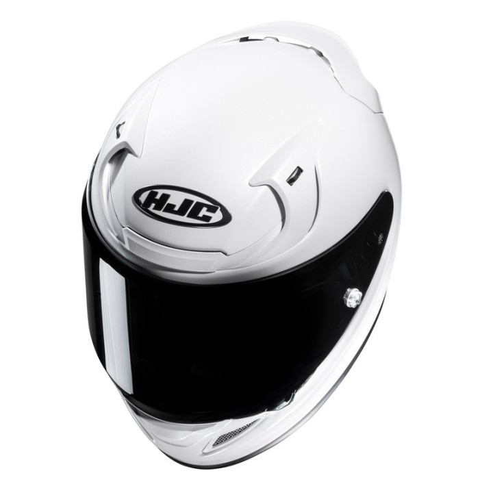 KASK MOTOCYKLOWY HJC RPHA12 SOLID PEARL WHITE