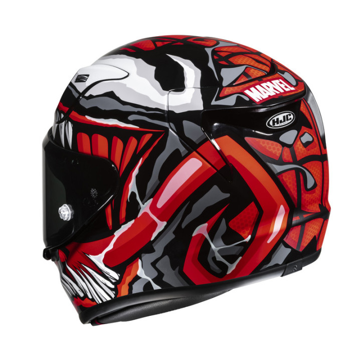 KASK MOTOCYKLOWY HJC RPHA12 MAXIMIZED VENOM MARVEL BLACK RED