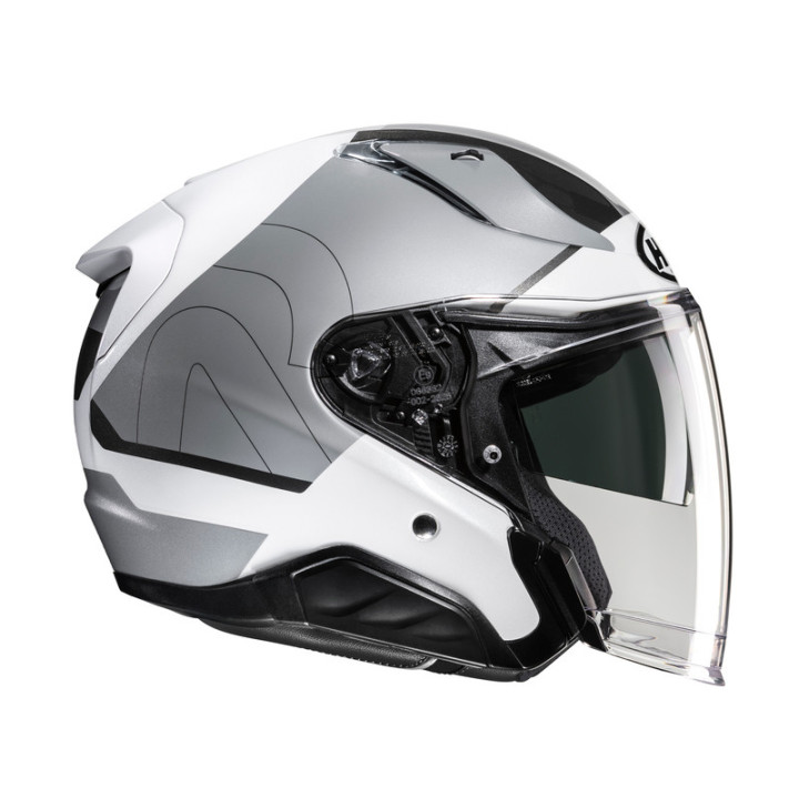 KASK MOTOCYKLOWY HJC RPHA31 CHELET SILVER WHITE