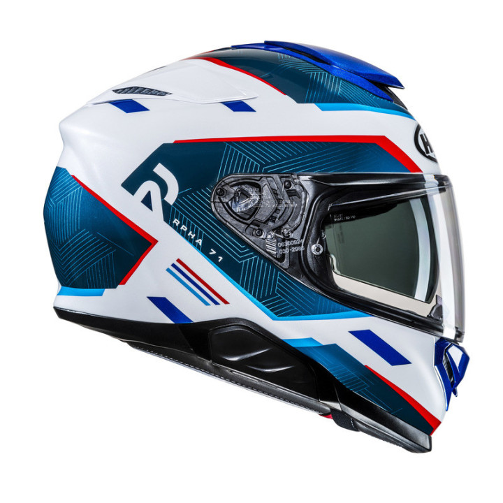 KASK MOTOCYKLOWY HJC RPHA71 ELLON WHITE BLUE M