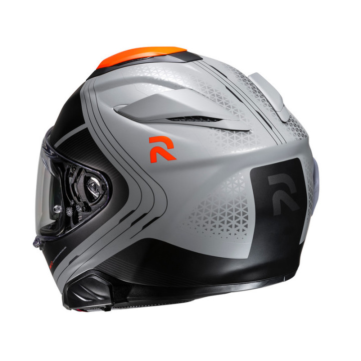 KASK MOTOCYKLOWY HJC RPHA71 FREPE BLACK SILVER