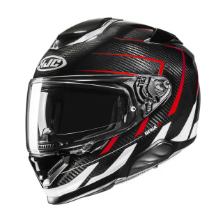 KASK MOTOCYKLOWY HJC RPHA71 CARBON CANO BLACK RED L