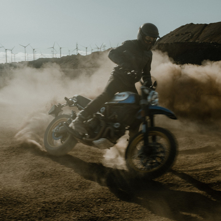 KURTKA MOTOCYKLOWA SKÓRZANA REBELHORN RUNNER 3 BLACK 5XL