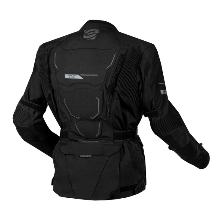 KURTKA MOTOCYKLOWA TEKSTYLNA OZONE SAHARA BLACK