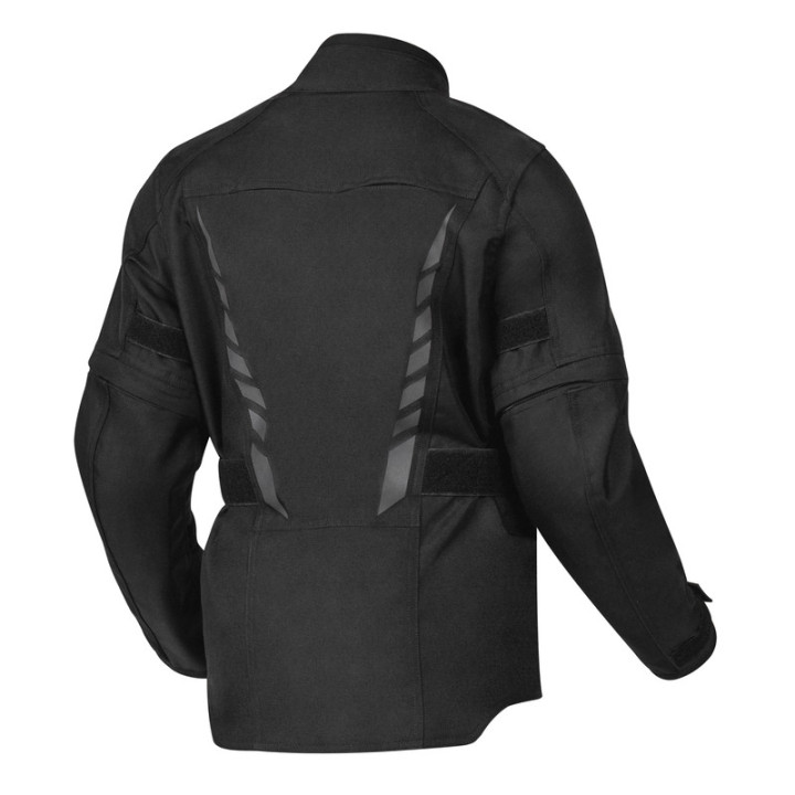 KURTKA MOTOCYKLOWA TEKSTYLNA JUNIOR OZONE SAHARA BLACK