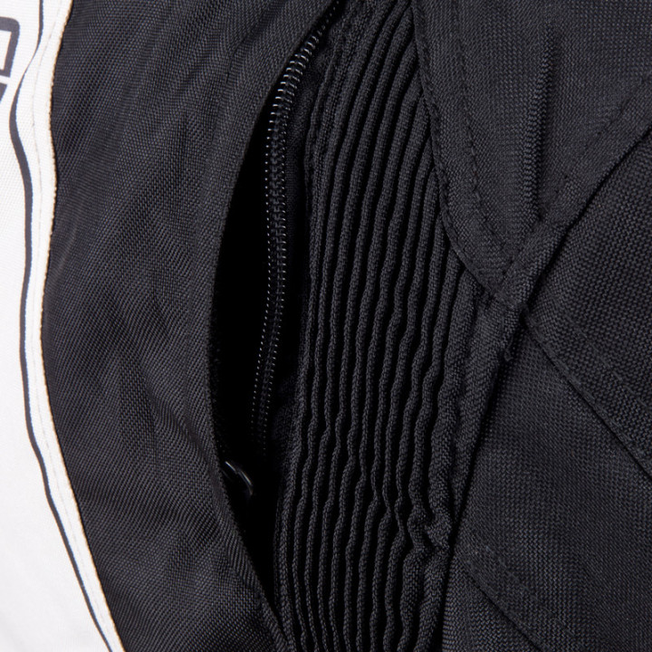 KURTKA MOTOCYKLOWA TEKSTYLNA DAMSKA OZONE SAHARA BLACK GREY FLUO YELLOW WXS