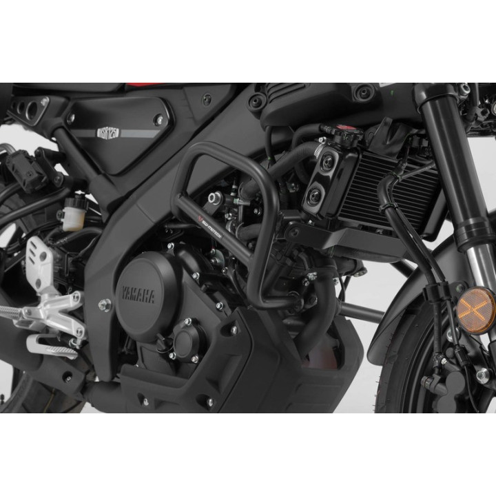 CRASHBAR/GMOL SW-MOTECH YAMAHA MT-125 (20-) / XSR125 (21-) BLACK