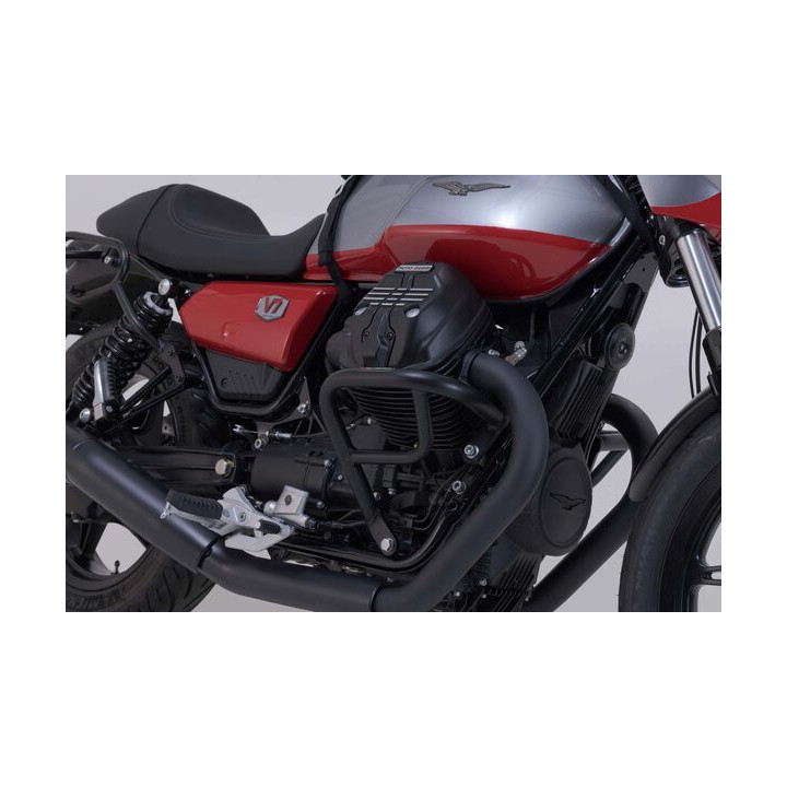 CRASHBAR/GMOL SW-MOTECH MOTO GUZZI V7/V9 MODELS BLACK
