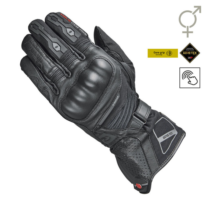 RĘKAWICE MOTOCYKLOWE HELD SCORE 4.0 [GORE-TEX] BLACK 9