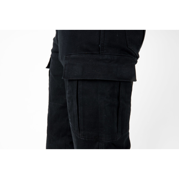 JEANSY MOTOCYKLOWE OZONE SHADOW 2 BLACK 28/34