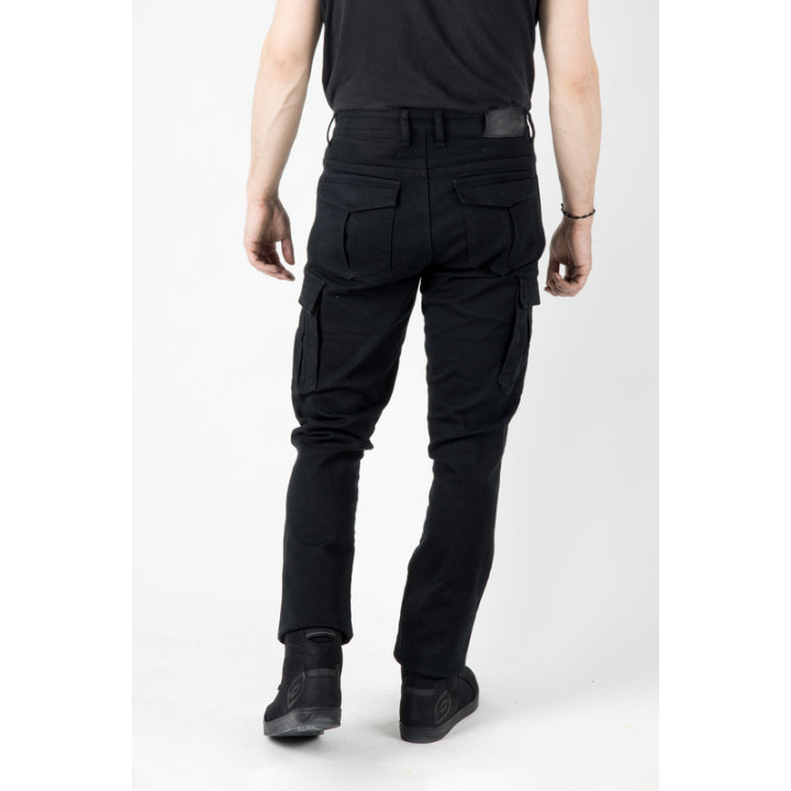 JEANSY MOTOCYKLOWE OZONE SHADOW 2 BLACK 28/34