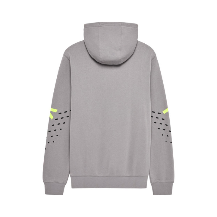 BLUZA Z KAPTUREM FOX SHIELD FLEECE PO STEEL GREY