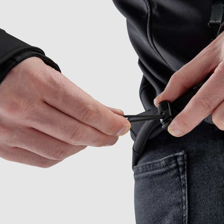 KURTKA MOTOCYKLOWA TEKSTYLNA REBELHORN SLASH BLACK