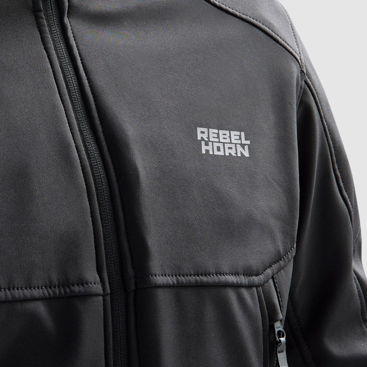 KURTKA MOTOCYKLOWA TEKSTYLNA REBELHORN SLASH BLACK