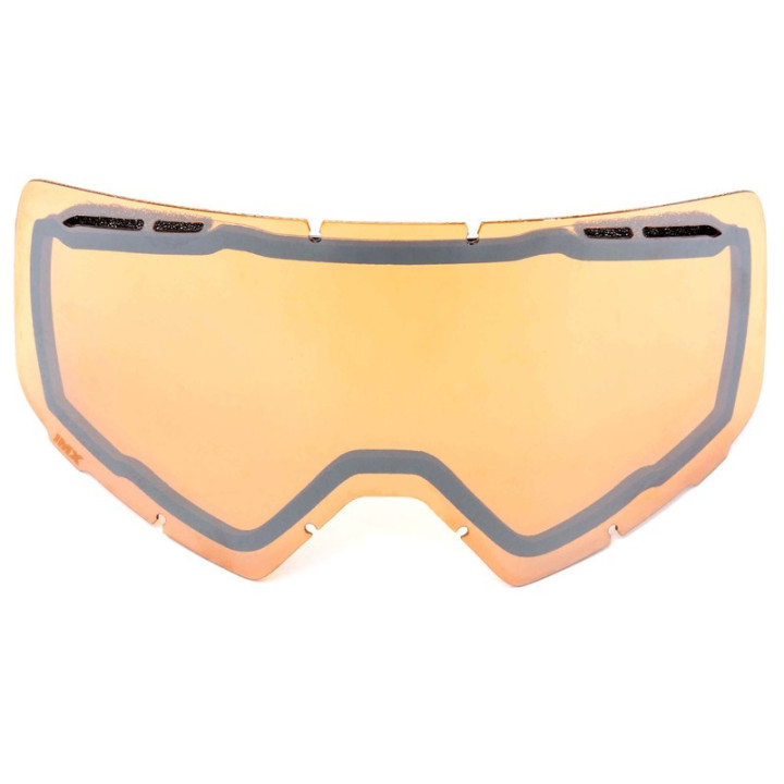 GOGLE IMX SNOW MATT BLACK /BLACK - SZYBA PODWÓJNA CLEAR + BROWN (1 SZYBA W ZESTAWIE)