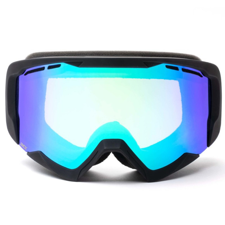 GOGLE IMX SNOW MATT BLACK /BLACK - SZYBA PODWÓJNA GREEN IRRIDIUM + BROWN (1 SZYBA W ZEST.)