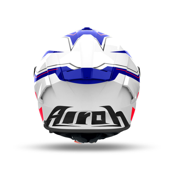 KASK MOTOCYKLOWY AIROH SPARK 2 DART BLUE RED GLOSS