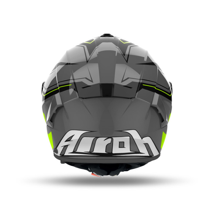 KASK MOTOCYKLOWY AIROH SPARK 2 DART YELLOW GLOSS