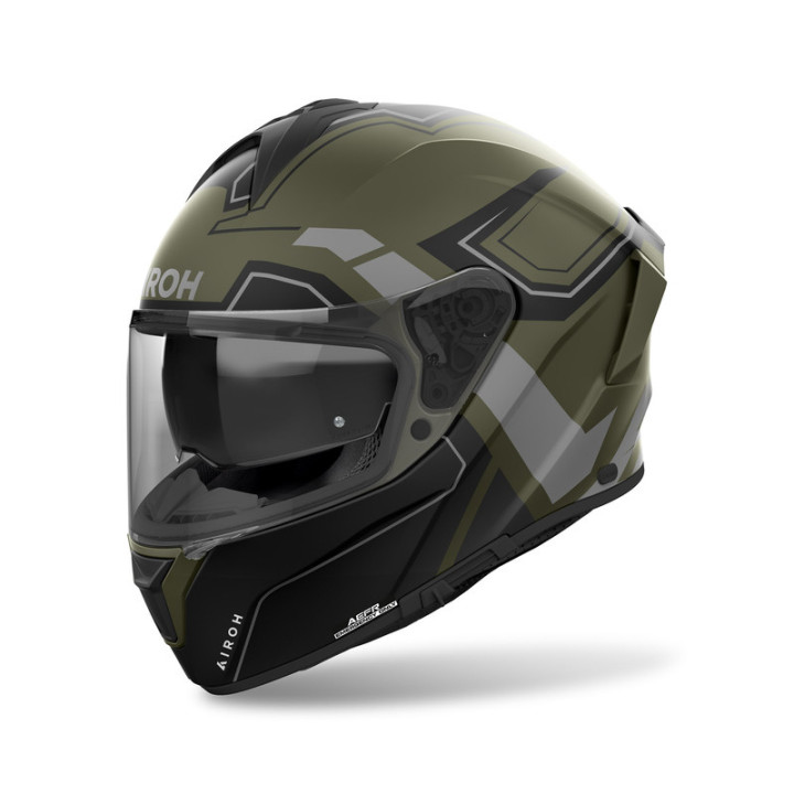 KASK MOTOCYKLOWY AIROH SPARK 2 DART MILITRAY GREEN MATT