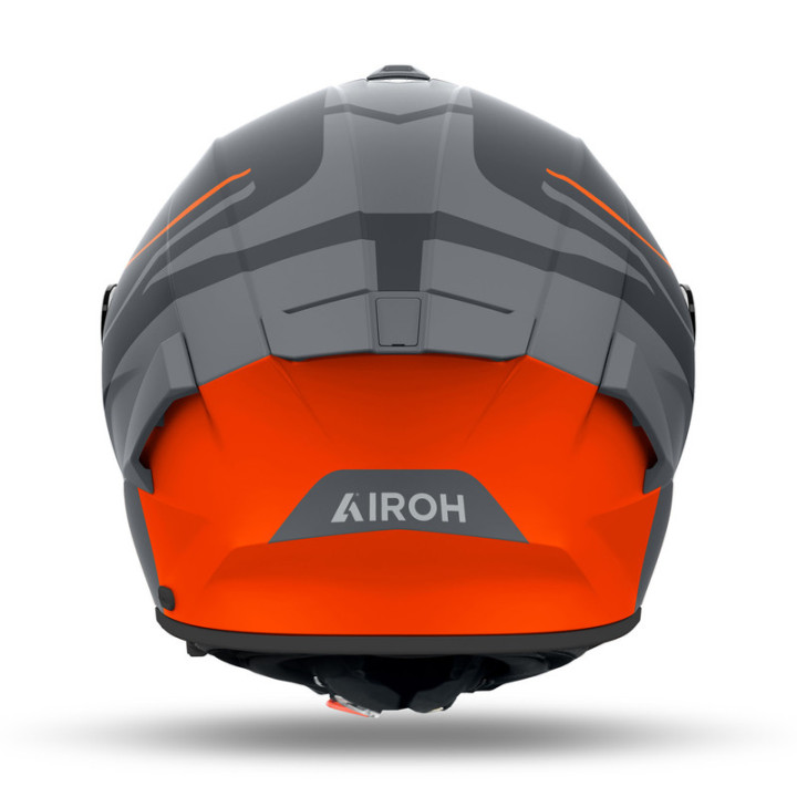 KASK MOTOCYKLOWY AIROH SPARK 2 SPINNER ORANGE MATT