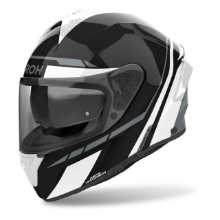 KASK MOTOCYKLOWY AIROH SPARK 2 SPINNER WHITE GLOSS