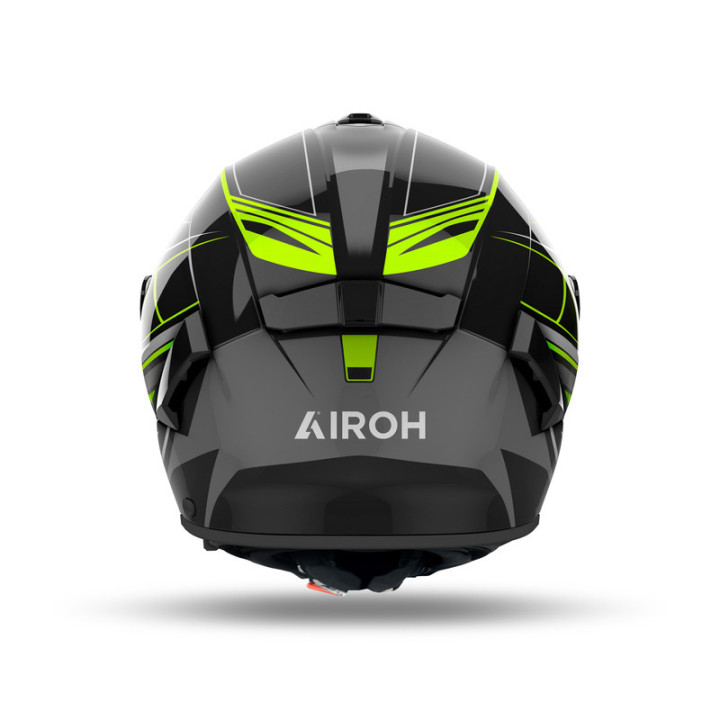 KASK MOTOCYKLOWY AIROH SPARK 2 SHADOW YELLOW GLOSS