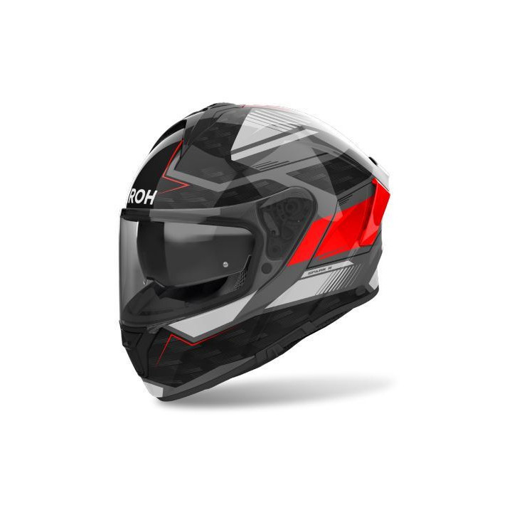 KASK MOTOCYKLOWY AIROH SPARK 2 ZENITH RED GLOSS