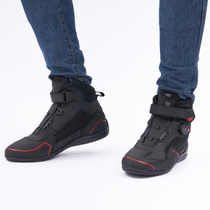 BUTY MOTOCYKLOWE REBELHORN SPARK 2 BLACK RED