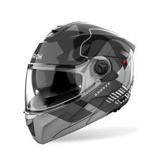 KASK MOTOCYKLOWY AIROH SPECKTRE GROOVE GREY GLOSS