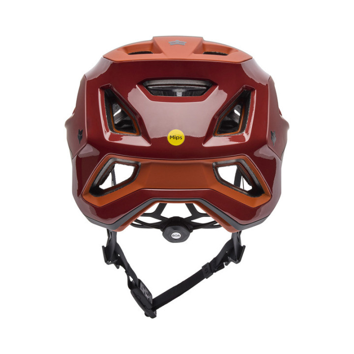 KASK ROWEROWY FOX SPEEDFRAME RS PARANOID RUST