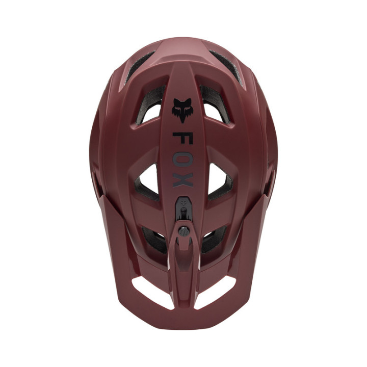 KASK ROWEROWY FOX SPEEDFRAME SOLID RUST