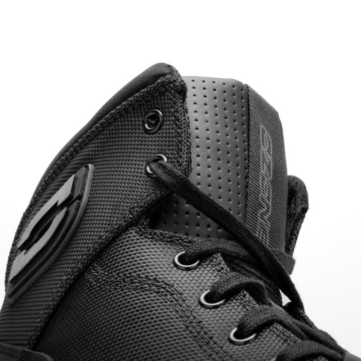 BUTY MOTOCYKLOWE OZONE SPIN BLACK BLACK SOLE