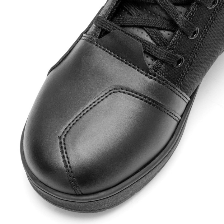 BUTY MOTOCYKLOWE OZONE SPIN BLACK BLACK SOLE