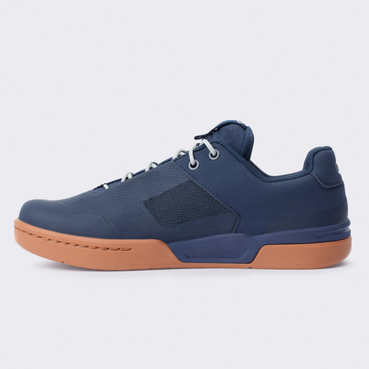 BUTY CRANKBROTHERS STAMP LACE NAVY/SILVER - GUM OUTSOLE