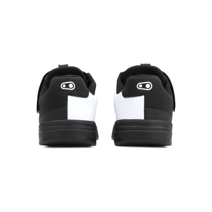 BUTY CRANKBROTHERS STAMP SPEEDLACE BLACK/WHITE - BLACK OUTSOLE