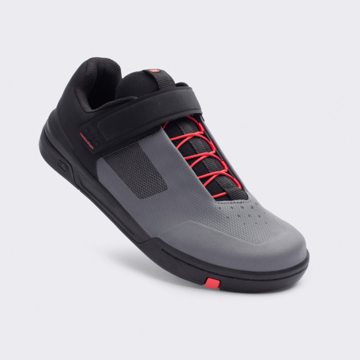 BUTY CRANKBROTHERS STAMP SPEEDLACE GREY/RED - BLACK OUTSOLE