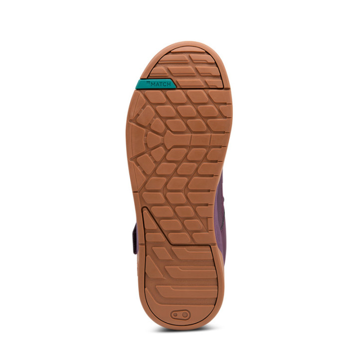 BUTY CRANKBROTHERS STAMP SPEEDLACE PURPLE TEAL BLUE - GUM OUTSOLE 6.5 (39 EU)