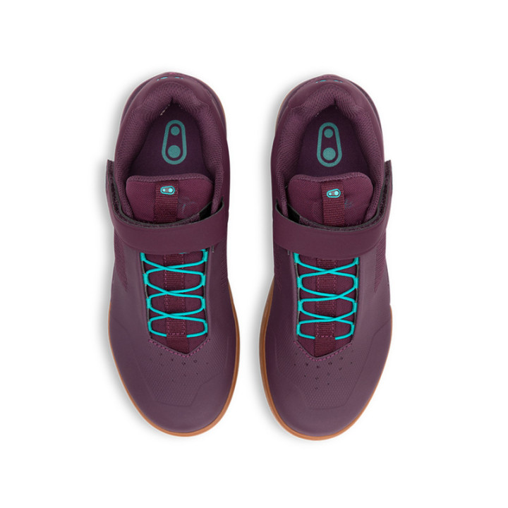BUTY CRANKBROTHERS STAMP SPEEDLACE PURPLE TEAL BLUE - GUM OUTSOLE 6.5 (39 EU)