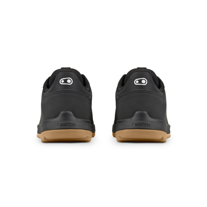 BUTY CRANKBROTHERS STAMP TRAIL LACE BLACK/BLACK - GUM OUTSOLE