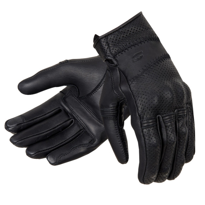 RĘKAWICE MOTOCYKLOWE DAMSKIE OZONE STICK CUSTOM 2 BLACK