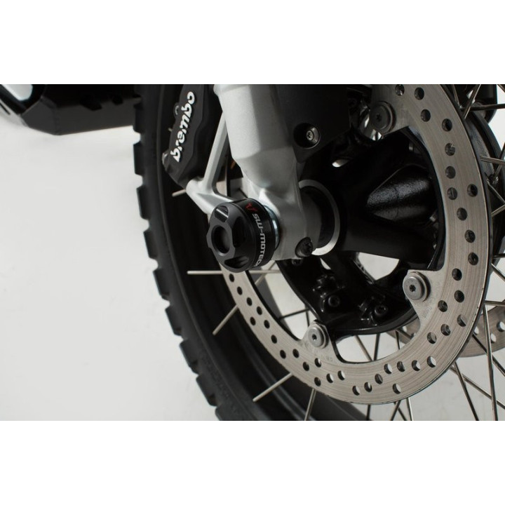 SLIDERY PRZEDNIEGO ZAWIESZENIA SW-MOTECH BMW R 1200 GS/RT R 1250 GS/RT BLACK