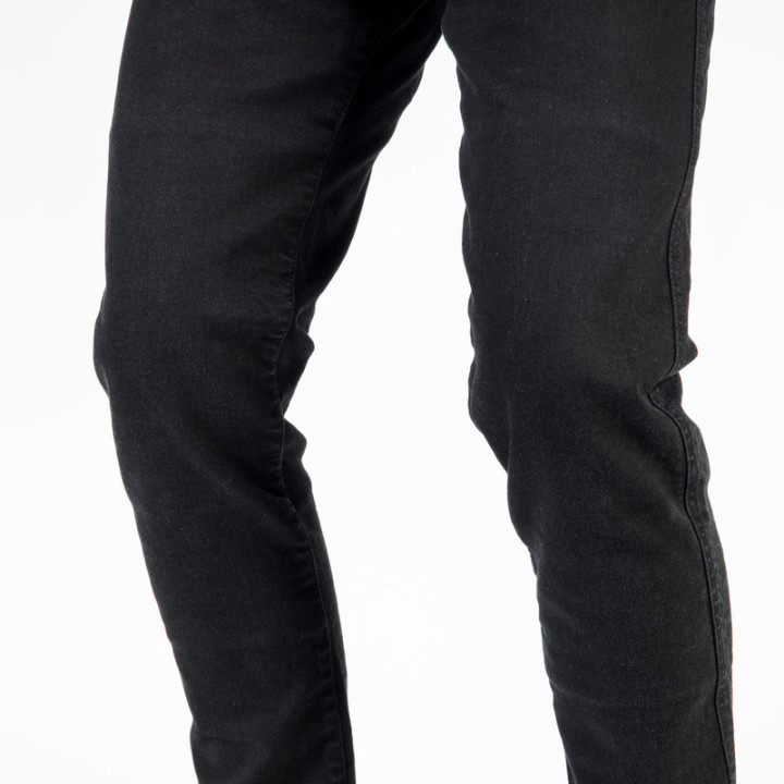 JEANSY MOTOCYKLOWE OZONE STRIKER REGULAR BLACK 28/32