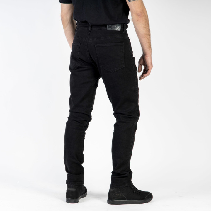 JEANSY MOTOCYKLOWE OZONE STRIKER REGULAR BLACK 28/32